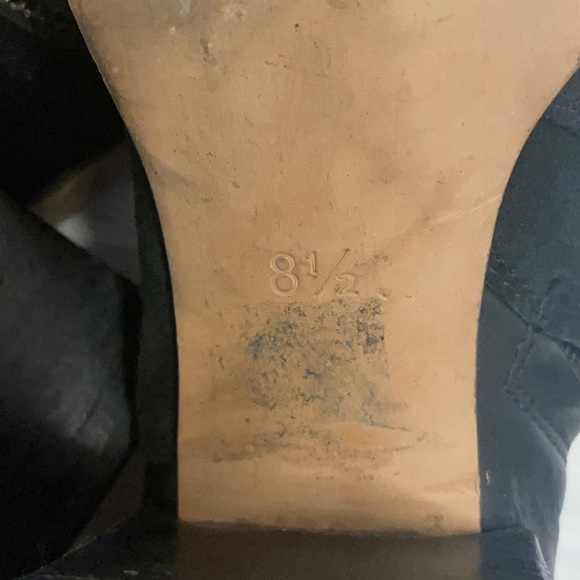 Madewell The Asher Boot in Suede & Leather, Black Sz 8.5 - Picture 10 of 12